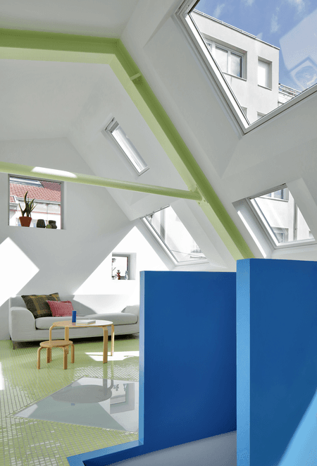 Elevation of a Family House in Bagnolet